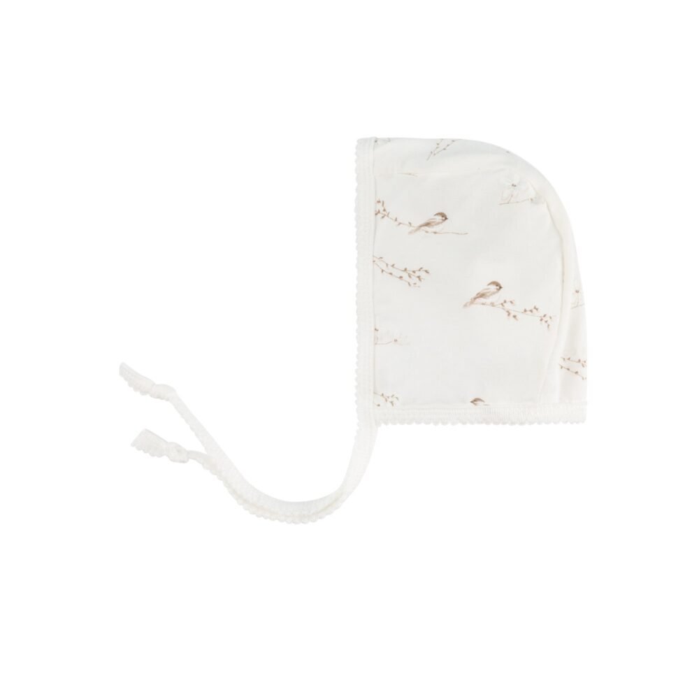 Jersey Cotton - Vintage Birds Collection - Bonnet - Image 4