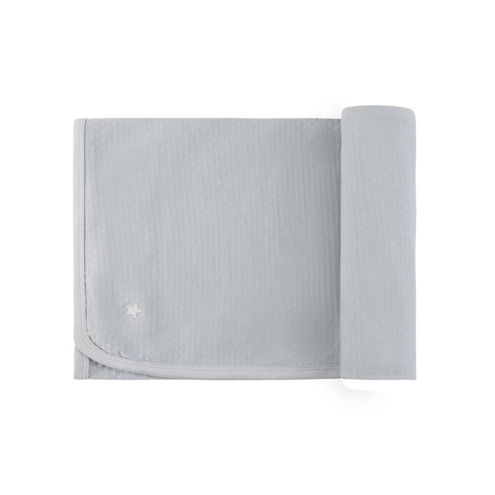 Cotton - Embroidered Heart and Star Collection - Blanket - Image 7